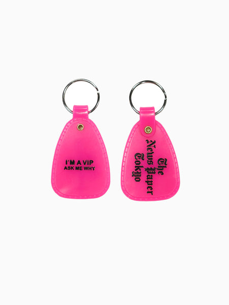 KEY TAG - Neon Pink