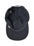 LEATHER DAD CAP - NAVY